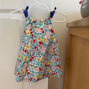 Baby Boden Floral Sleeveless Dress / Top 6-12m